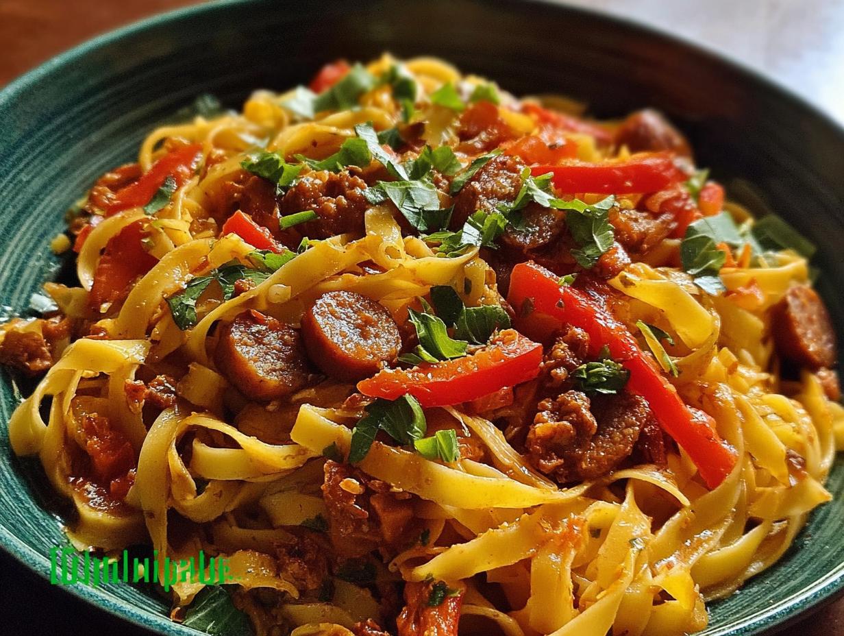 Italian Drunken Noodles
