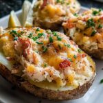 Lobster Stuffed Potatoes Incredible