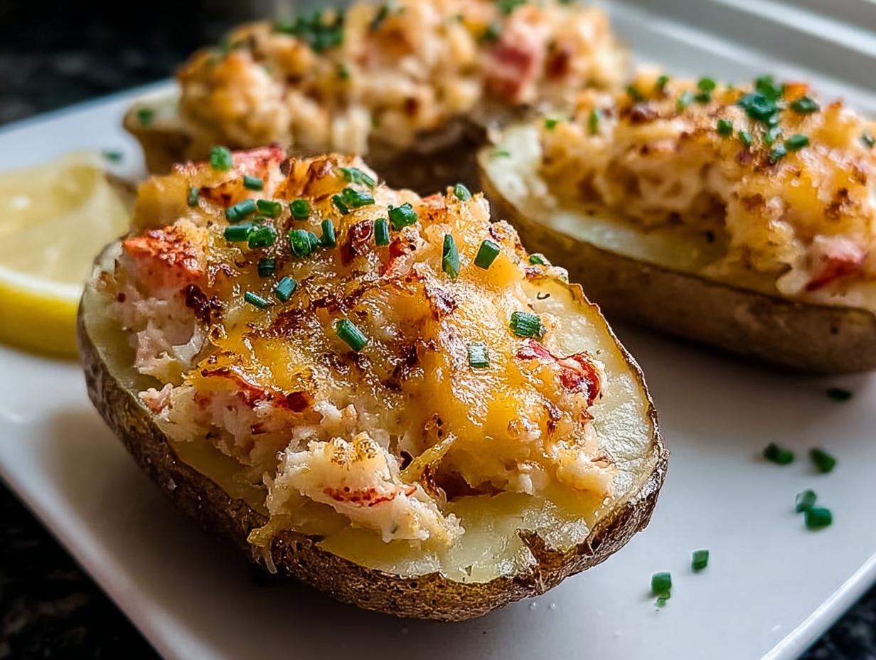 Lobster Stuffed Potatoes: 1 Incredible Weeknight Treat - Lobster Stuffed Potatoes Incredible - additional detail