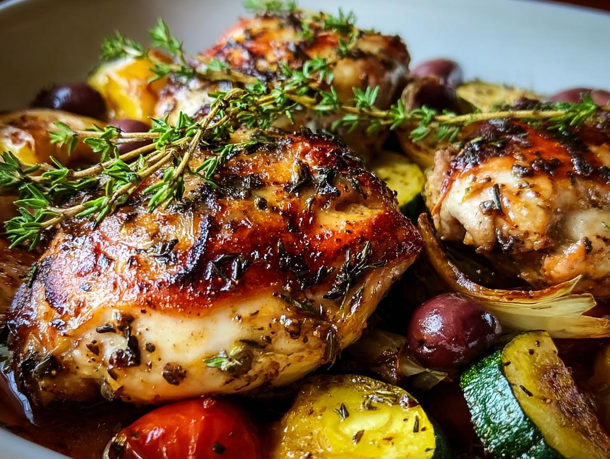 Mediterranean Chicken Incredible Flavorful
