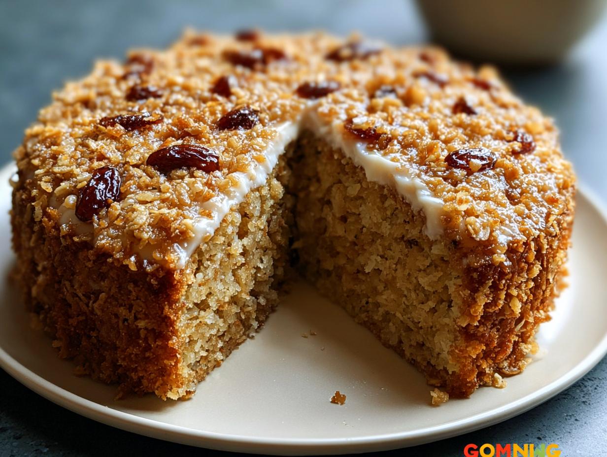 Oatmeal Cake For Relaxed
