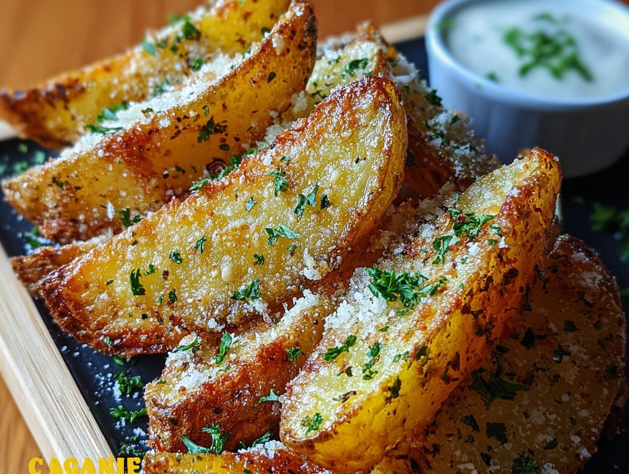 Parmesan Garlic Potato Wedges: Simple 4-Step Crispy Recipe - Parmesan Garlic Potato Wedges - additional detail
