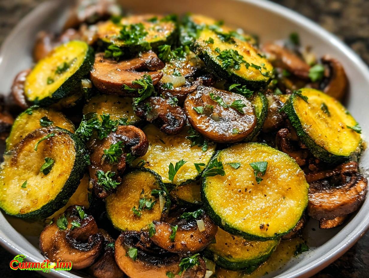 Sauteed Zucchini Mushrooms: 1 Amazing Recipe - Sauteed Zucchini Mushrooms - main visual representation
