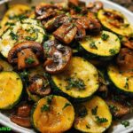 Sauteed Zucchini Mushrooms