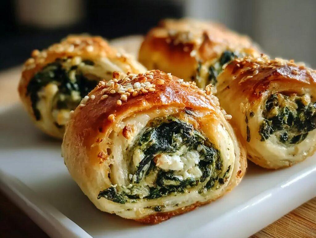 Spinach Ricotta Rolls Incredible