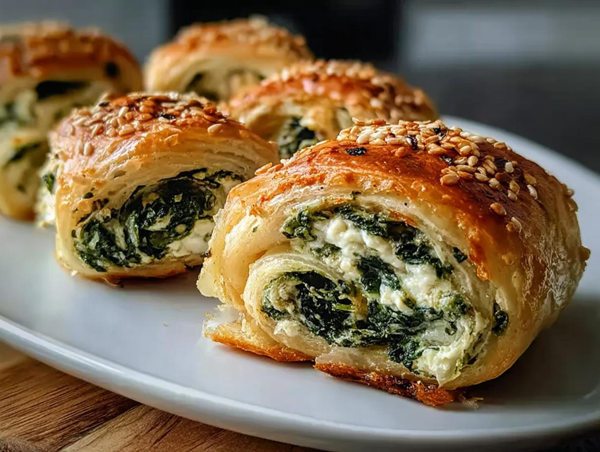 Incredible Spinach Ricotta Rolls: 30 Min Prep - Spinach Ricotta Rolls Incredible - additional detail