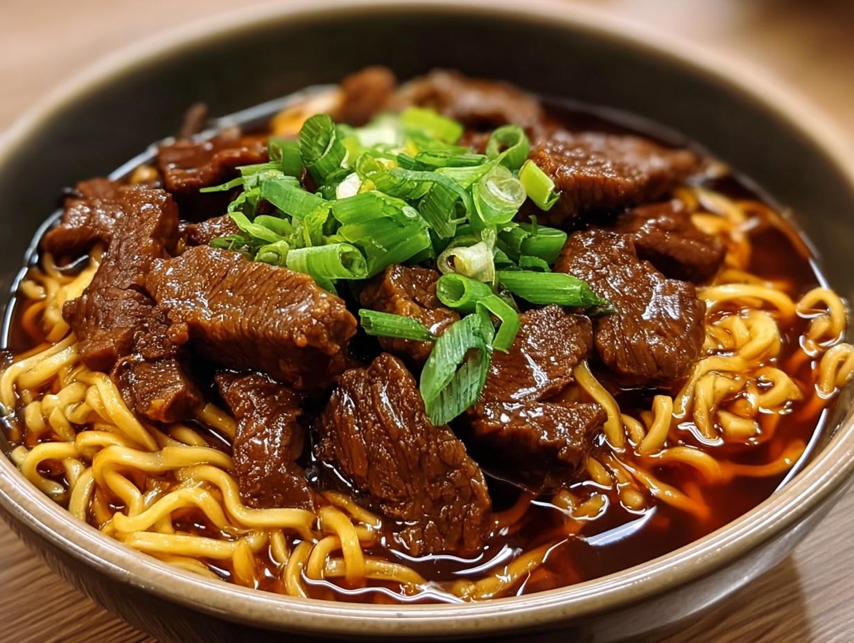 Sticky Beef Noodles Incredible