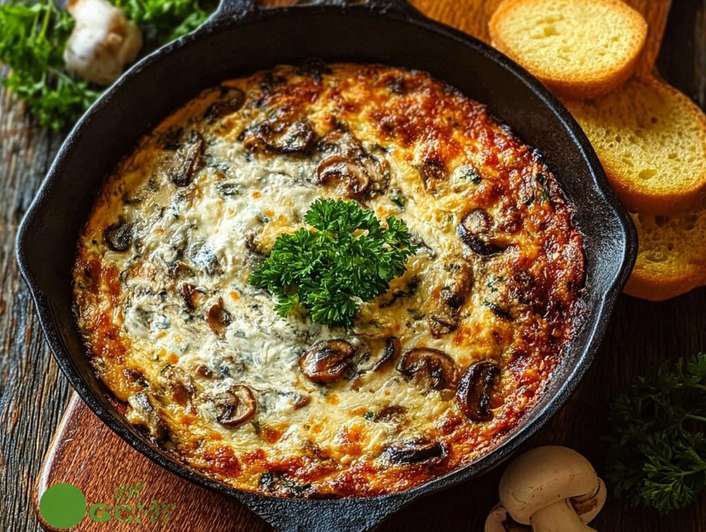 Stuffed Mushroom Dip