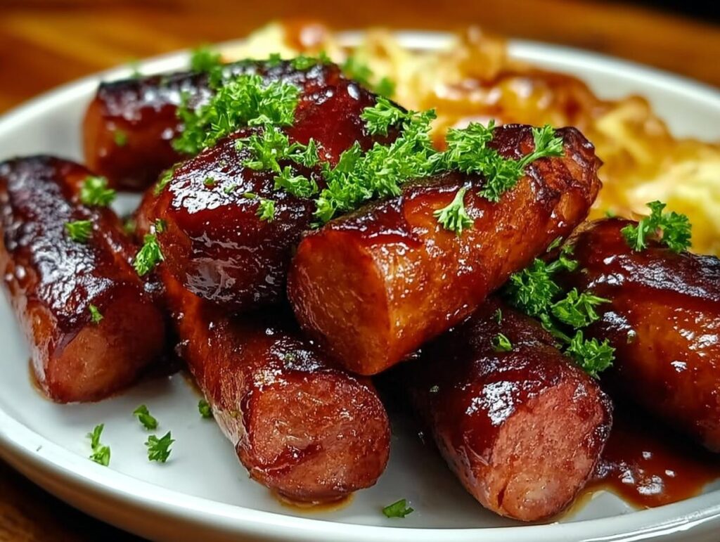 Sweet Bbq Kielbasa Bites