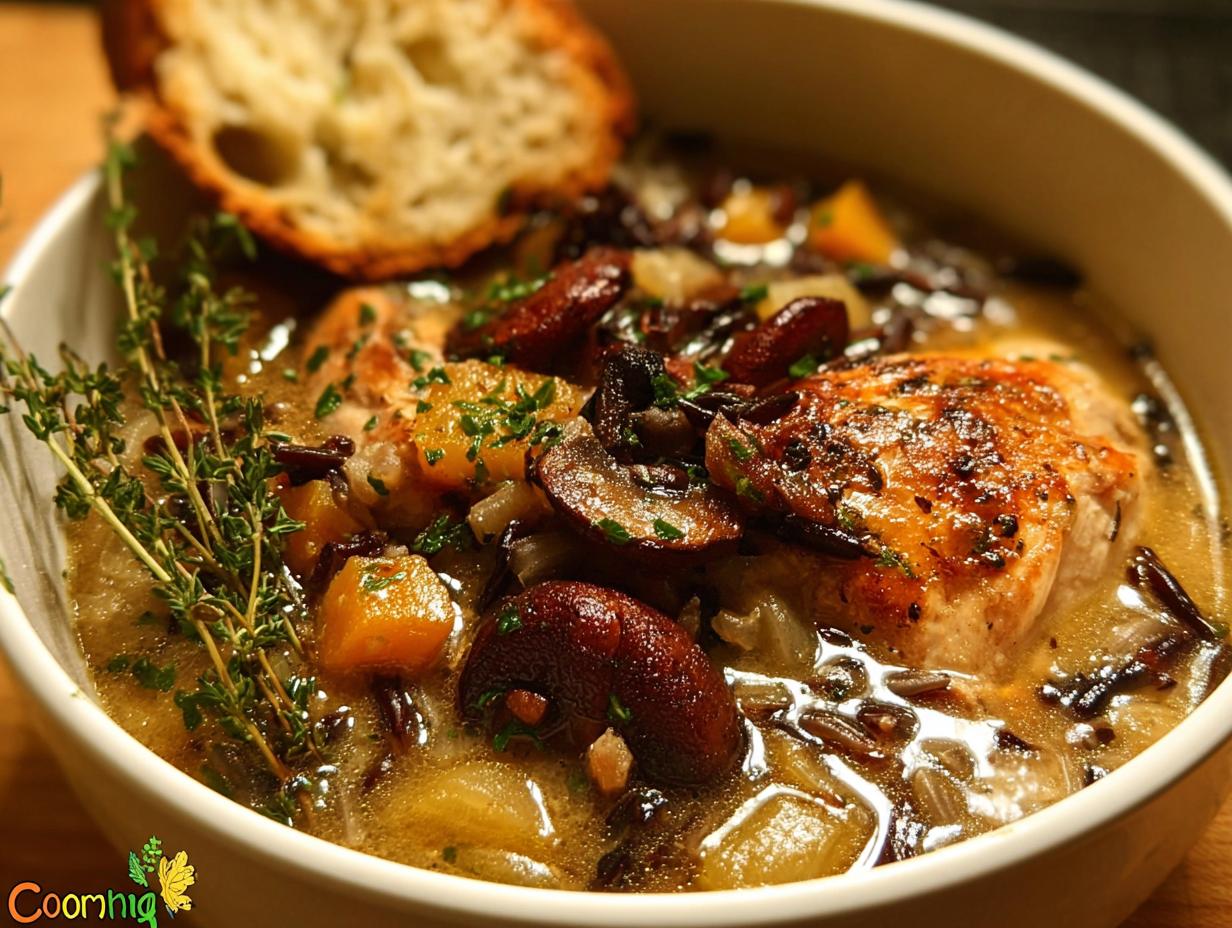 Wild Rice Chicken Soup