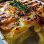 Cheesy Garlic Potatoes Gratin
