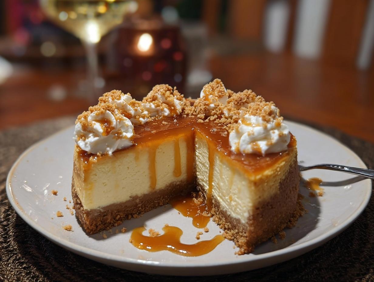 Enchanted Butterbeer Cheesecake: 1 Magical Treat - Enchanted Harry Potter Butterbeer - additional detail
