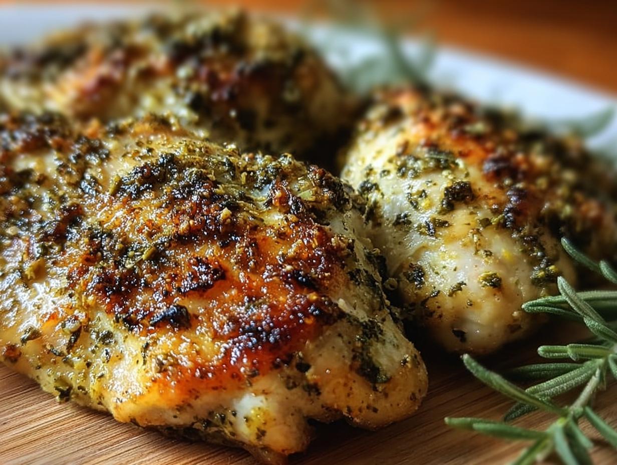 Juicy Herb Crusted Baked: AMAZING 30-Min Recipe - Juicy Herb Crusted Baked - additional detail