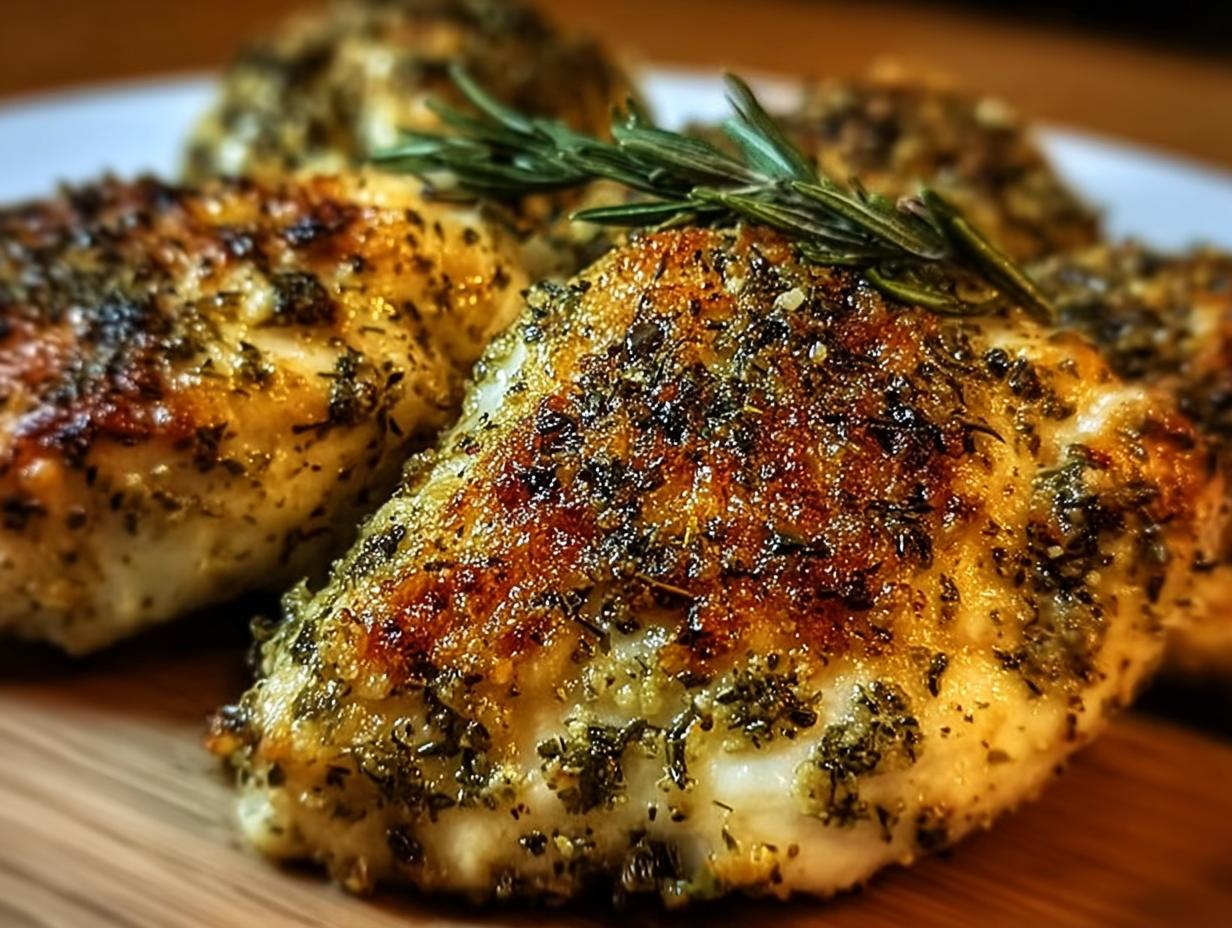 Juicy Herb Crusted Baked: AMAZING 30-Min Recipe - Juicy Herb Crusted Baked - additional detail