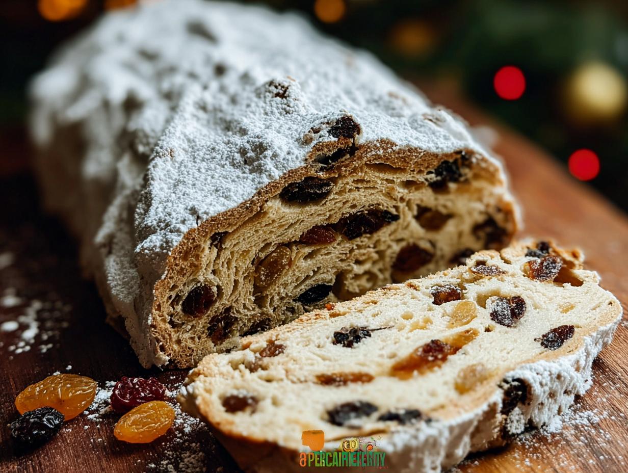 Moist German Christmas Stollen: Amazing Holiday Treat - Moist German Christmas Stollen - additional detail