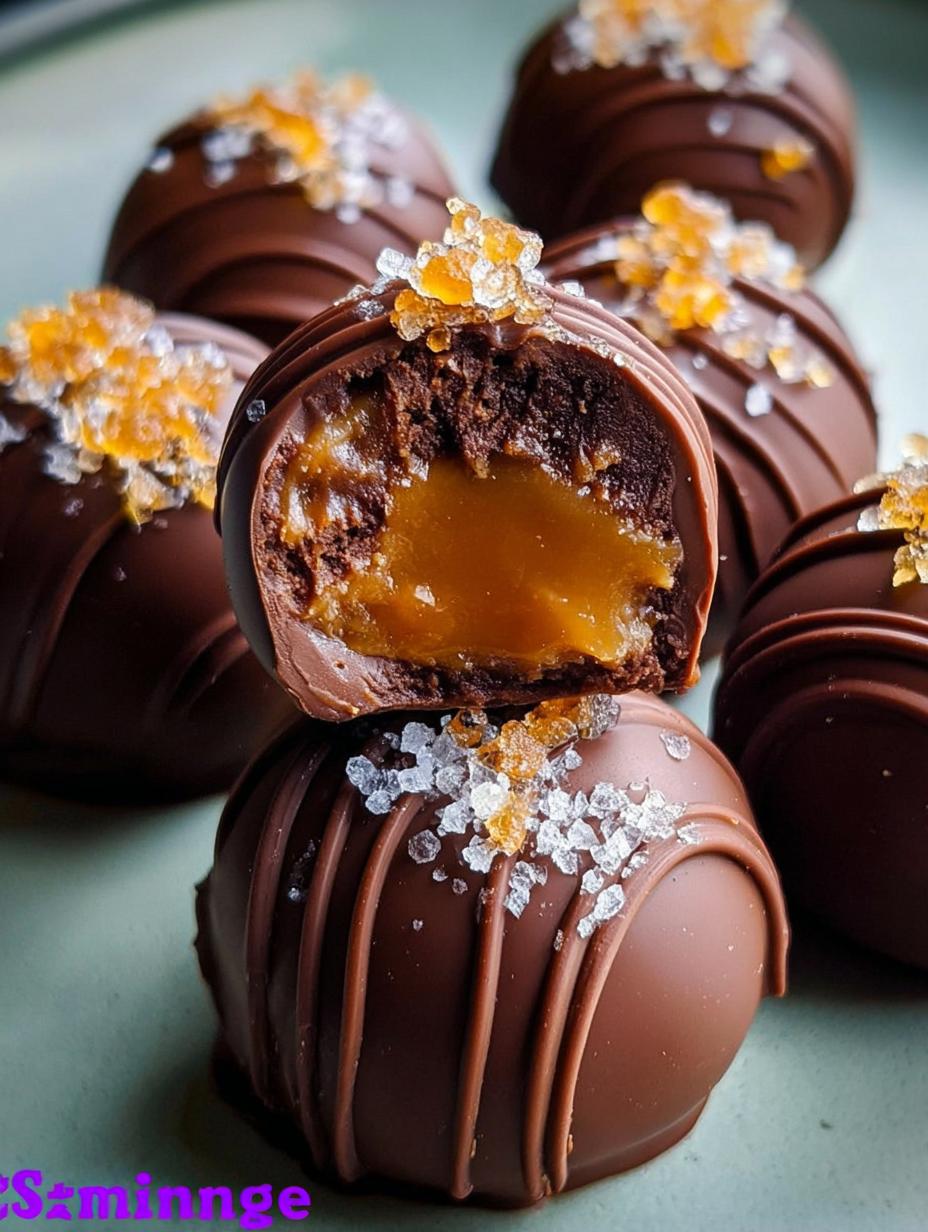 Salted Caramel Fudge Truffles: 5 Amazing Tips - Salted Caramel Fudge Truffles - additional detail