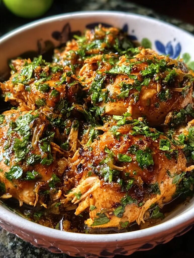 Slow Cooker Cilantro Lime
