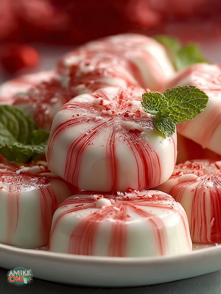 Soft Christmas Peppermints Old