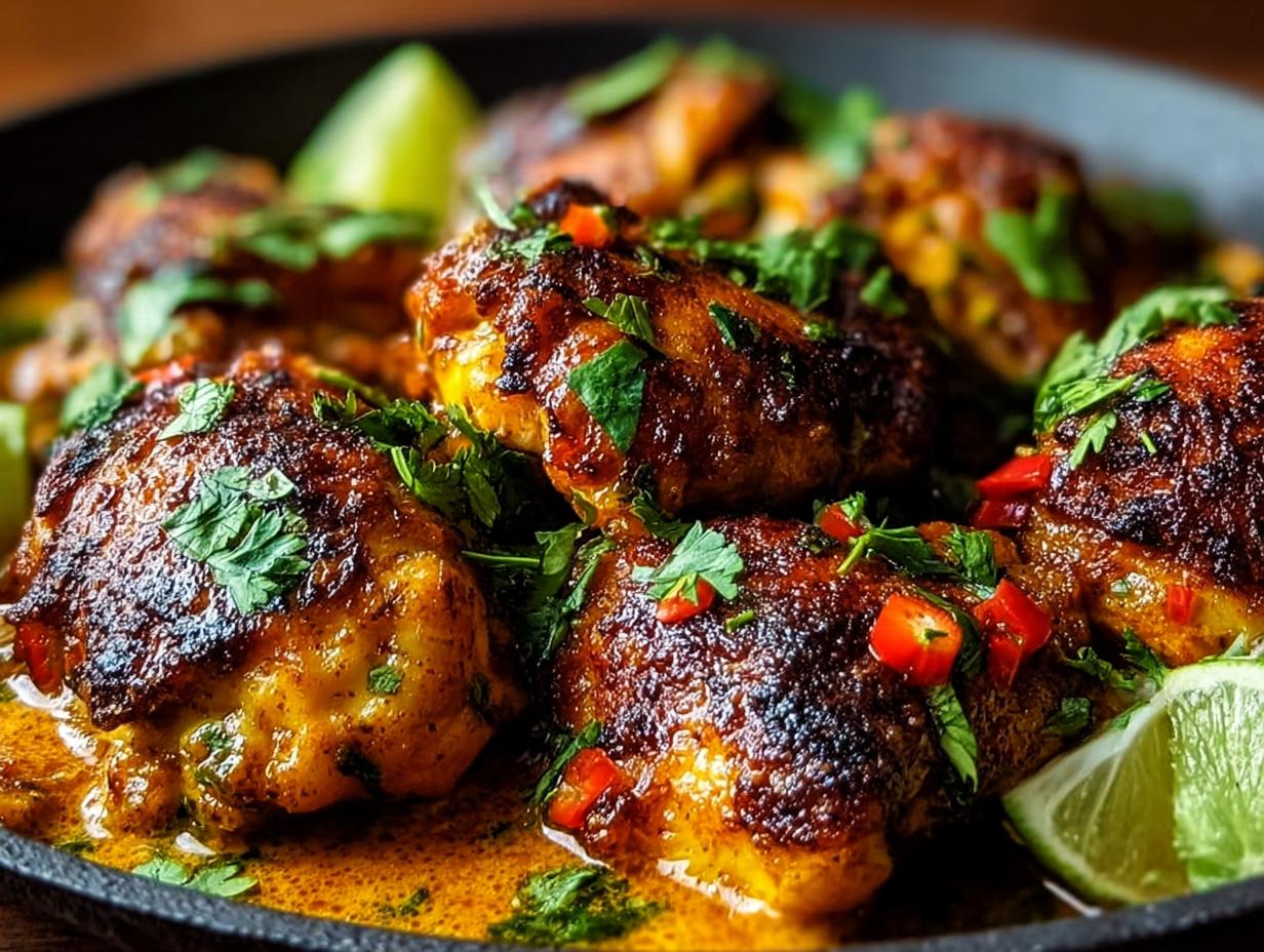 Spicy Brazilian Coconut Chicken