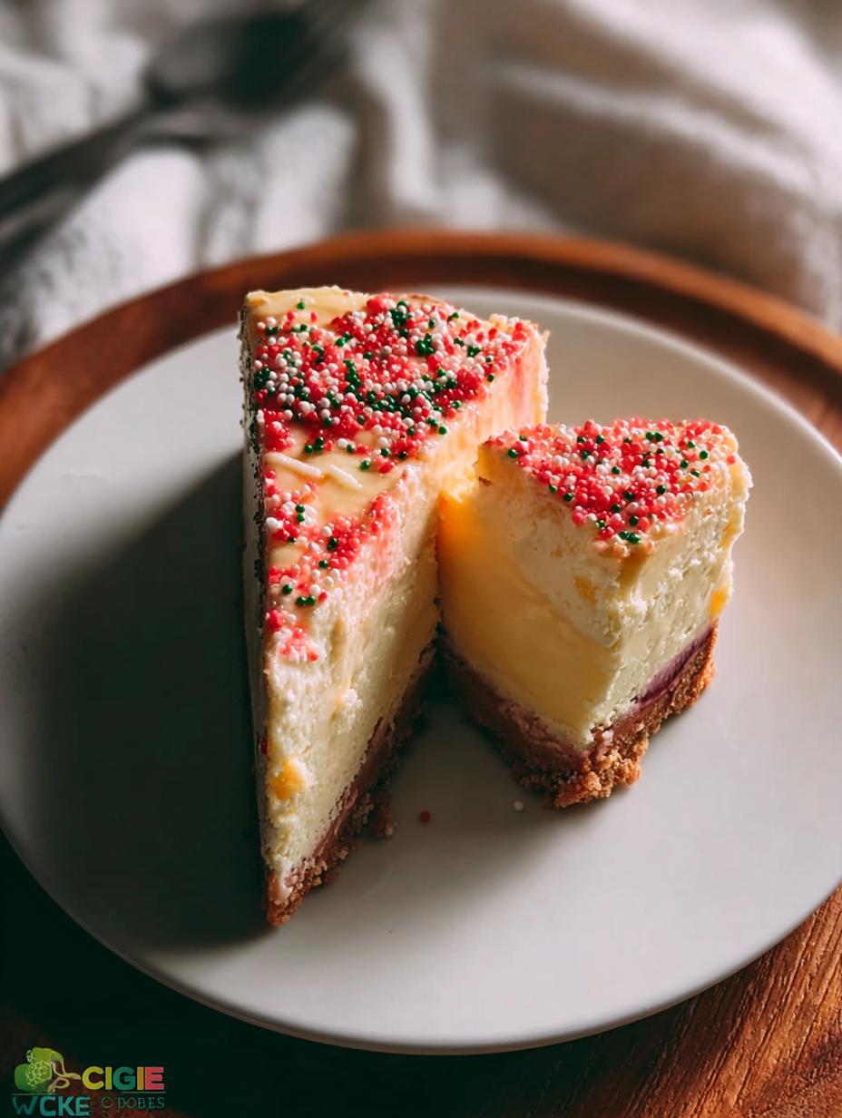 Sugar Cookie Cheesecake: A Heavenly 1-Pan Dessert - Sugar Cookie Cheesecake - main visual representation