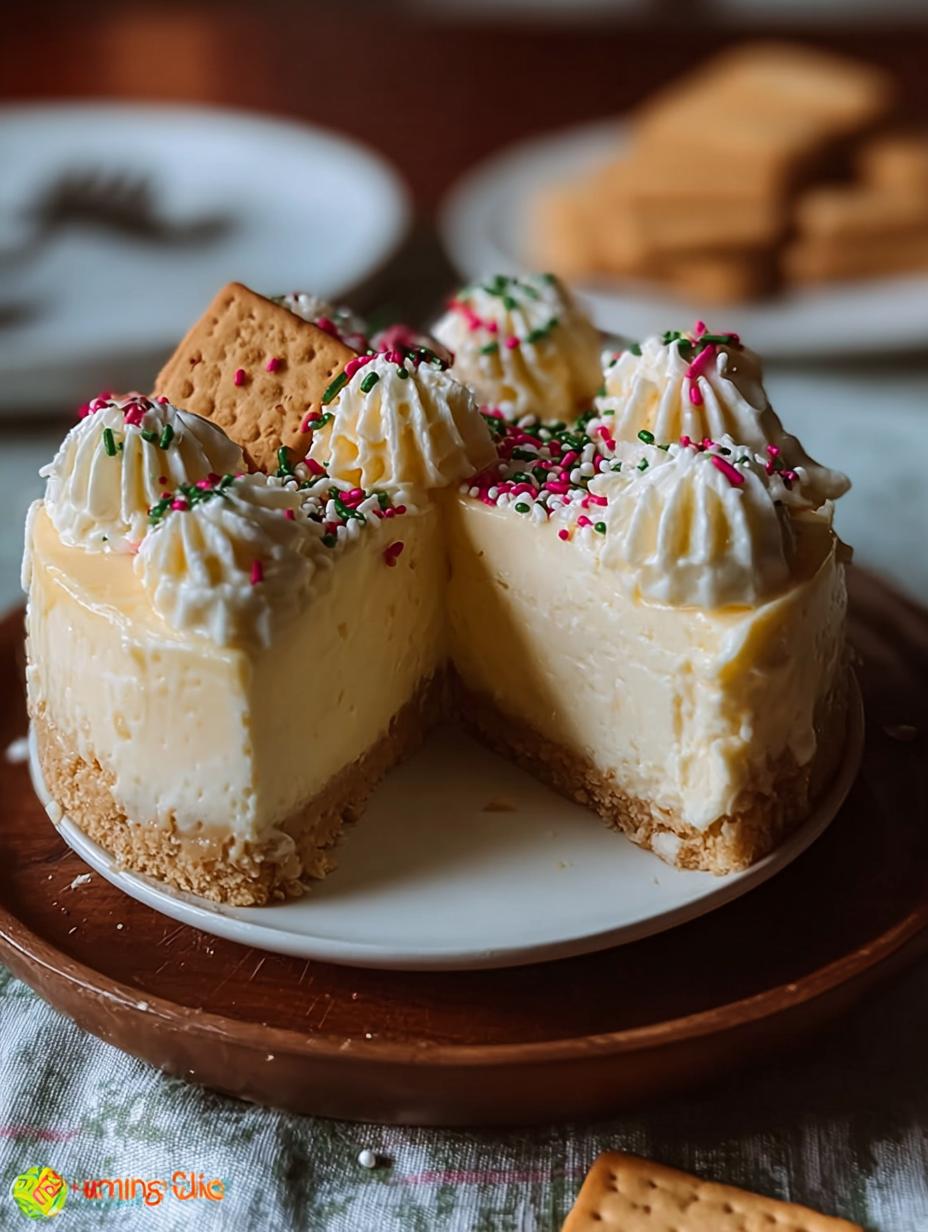 Sugar Cookie Cheesecake