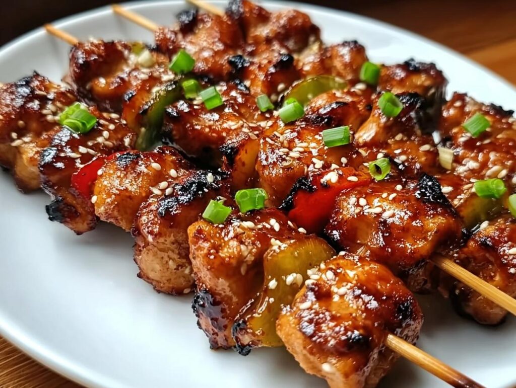 Teriyaki Chicken Skewers