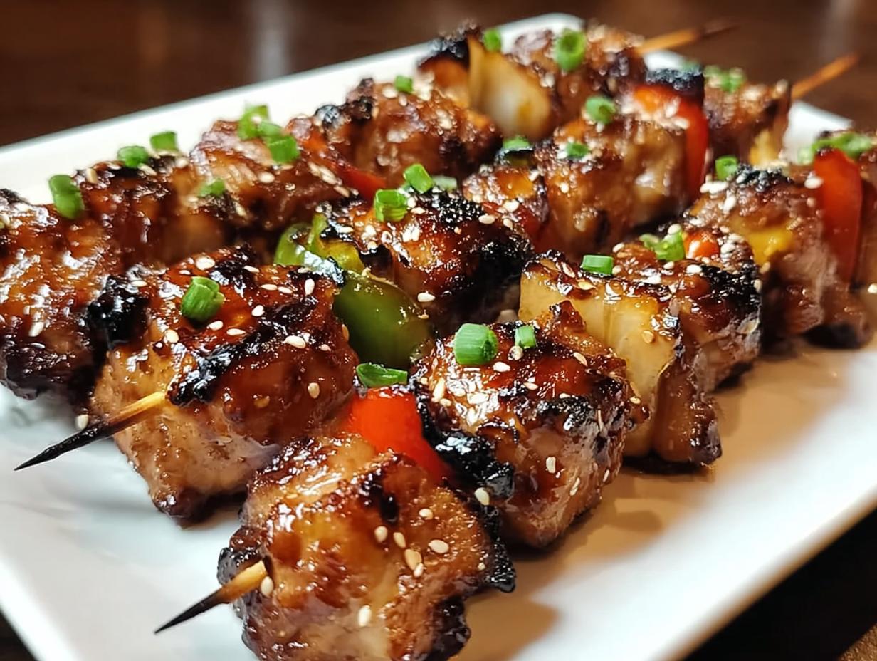 Amazing Teriyaki Chicken Skewers in 30 mins - Teriyaki Chicken Skewers - additional detail