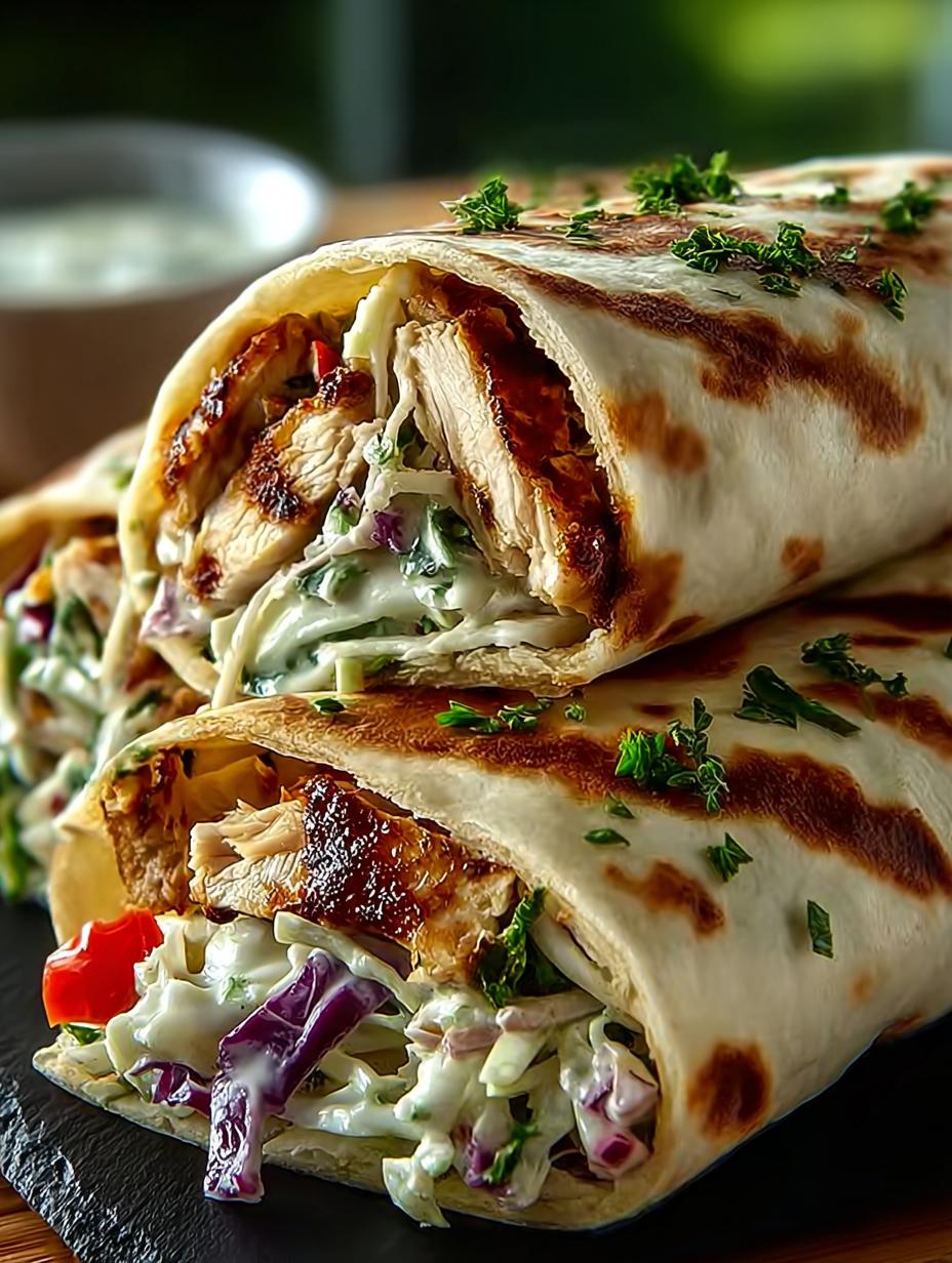 BBQ Chicken Coleslaw Wraps: 7 Reasons to Love This Dish - Bbq Chicken Coleslaw Wraps - main visual representation
