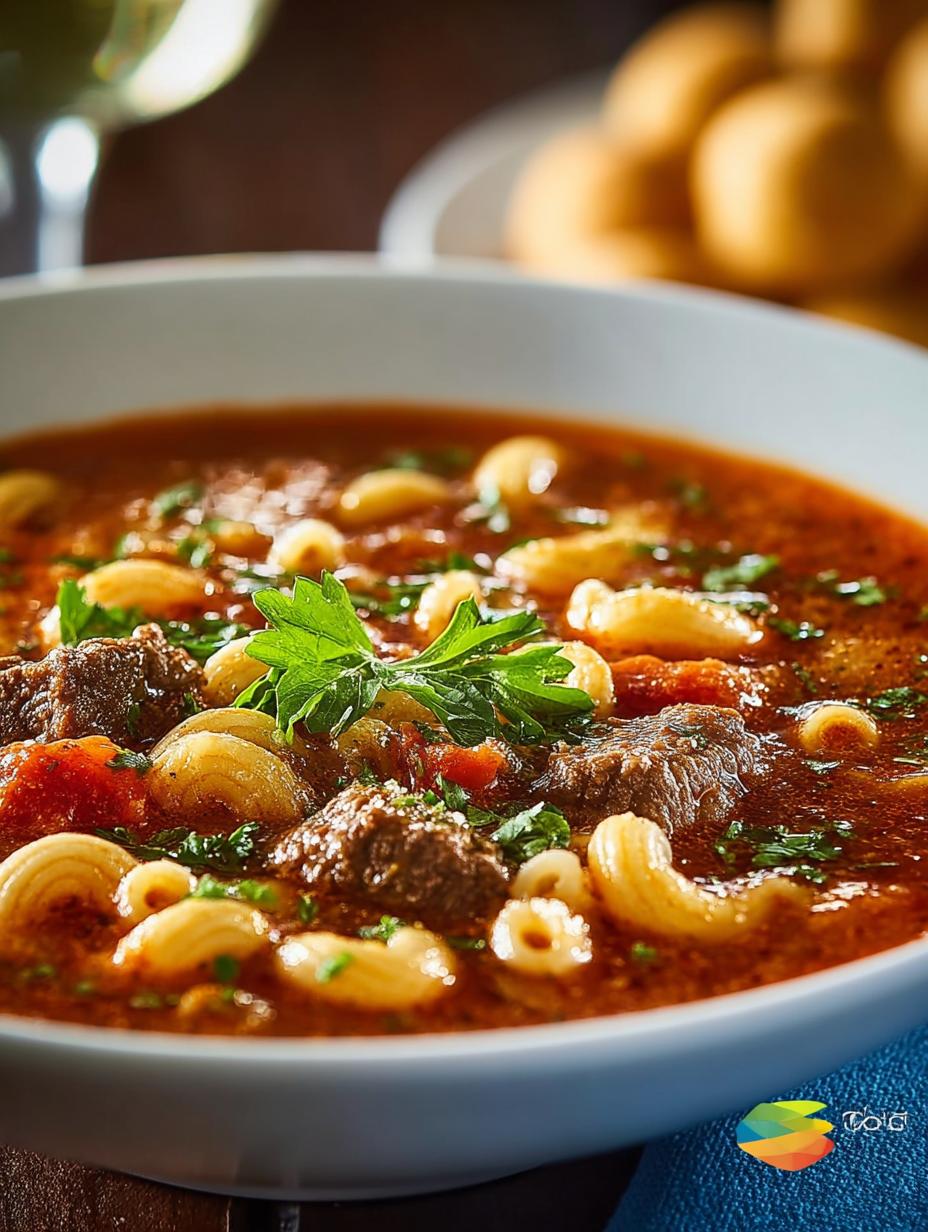 Beef Macaroni Soup: 6 Hearty Secrets for Comforting Flavor - Beef Macaroni Soup - additional detail