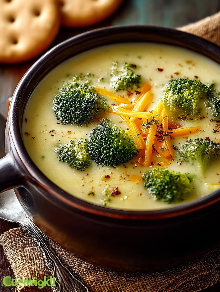 Cheesy Potato Broccoli Soup