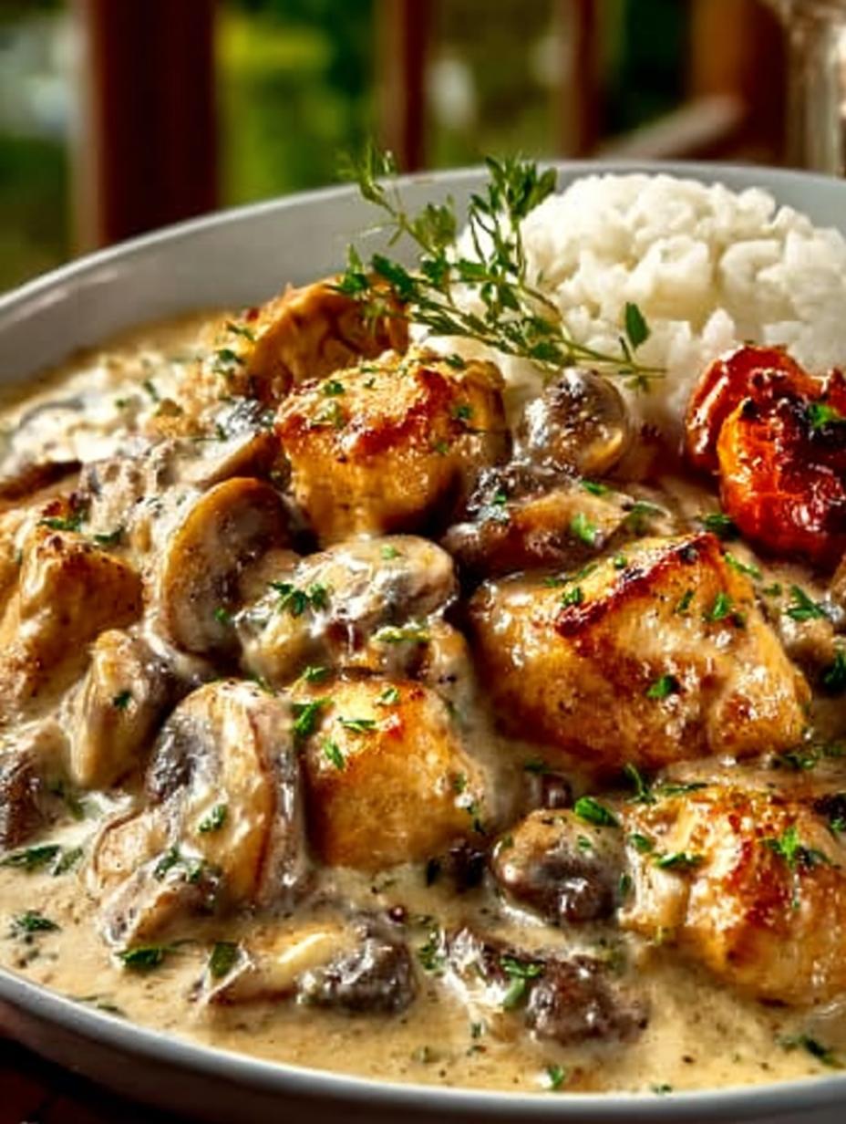 Quick Chicken Stroganoff: A Comforting Delight for Dinner - Chicken Stroganoff - main visual representation