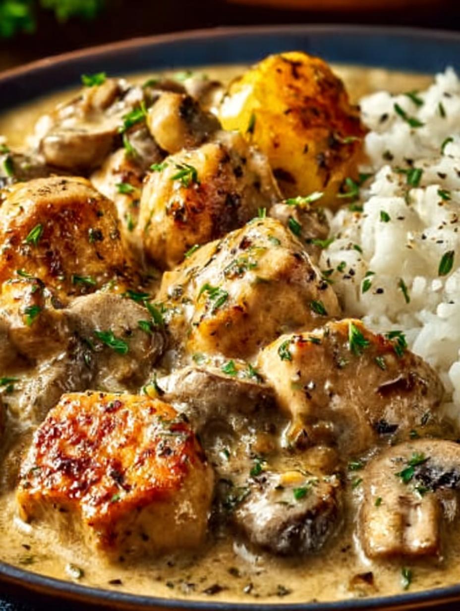 Chicken Stroganoff