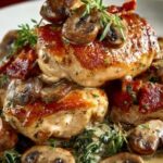 Chicken Thighs Creamy Bacon