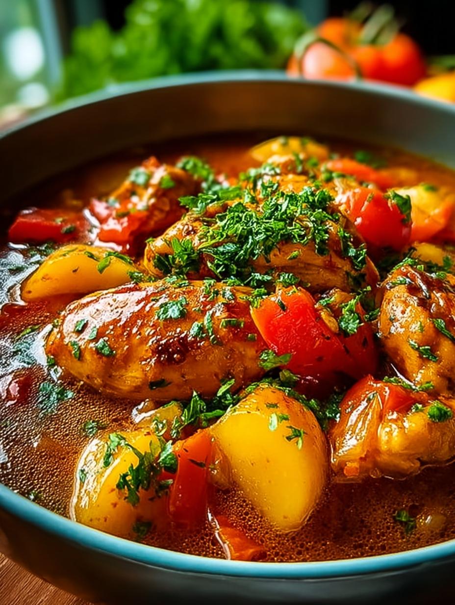 Colombian Chicken Stew Sudado
