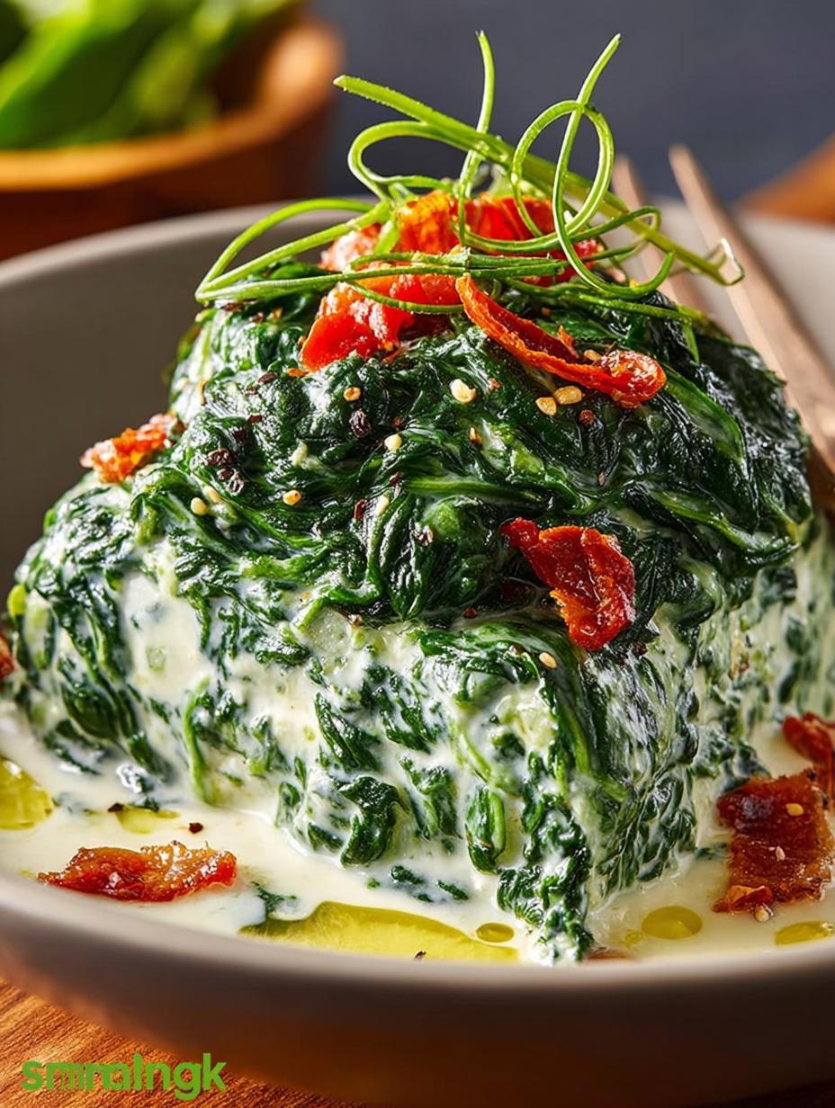 Creamed Spinach: 5 Irresistible Ways to Enjoy This Dish - Creamed Spinach - main visual representation