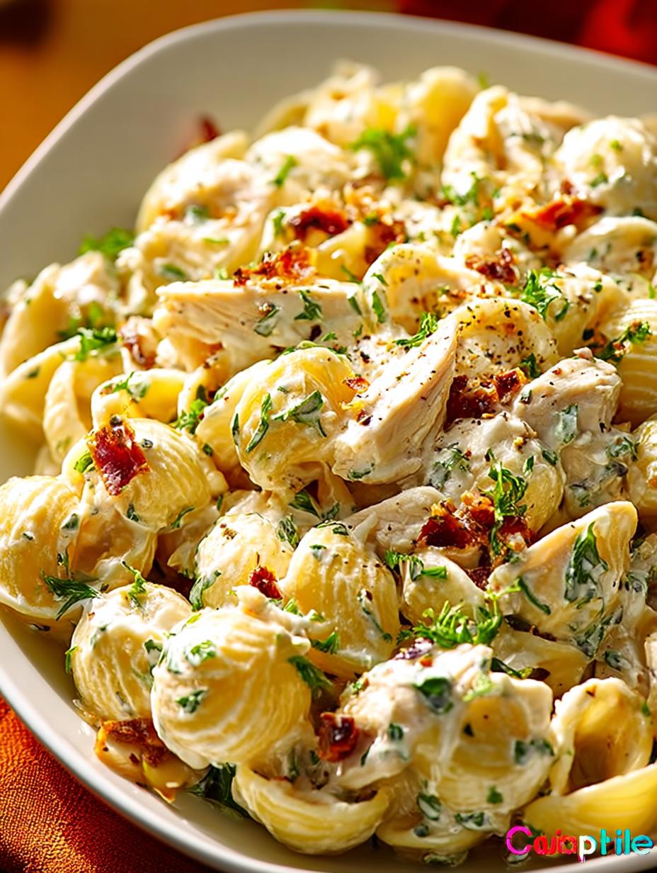 Creamy Chicken Pasta Salad: 5 Reasons You’ll Love It - Creamy Chicken Pasta Salad - additional detail