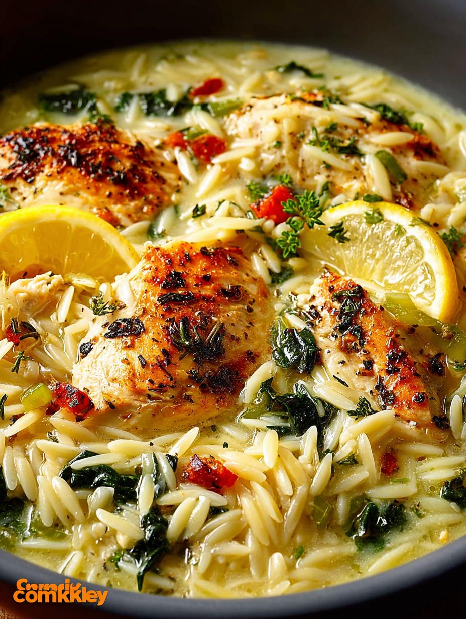 Creamy Lemon Chicken Orzo: 7 Comforting Reasons to Love It - Creamy Lemon Chicken Orzo - main visual representation
