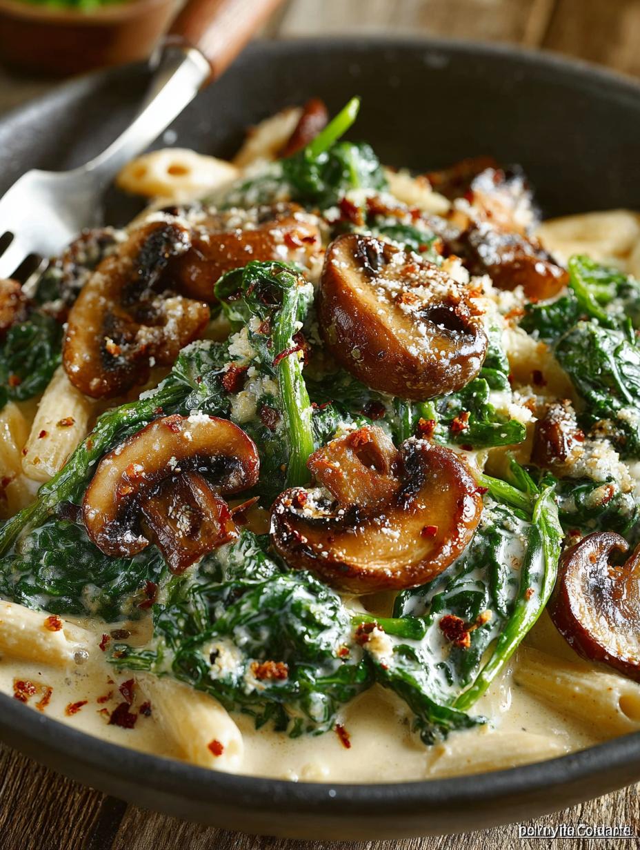 Creamy Parmesan Spinach Mushroom: 5 Irresistible Recipes - Creamy Parmesan Spinach Mushroom - main visual representation