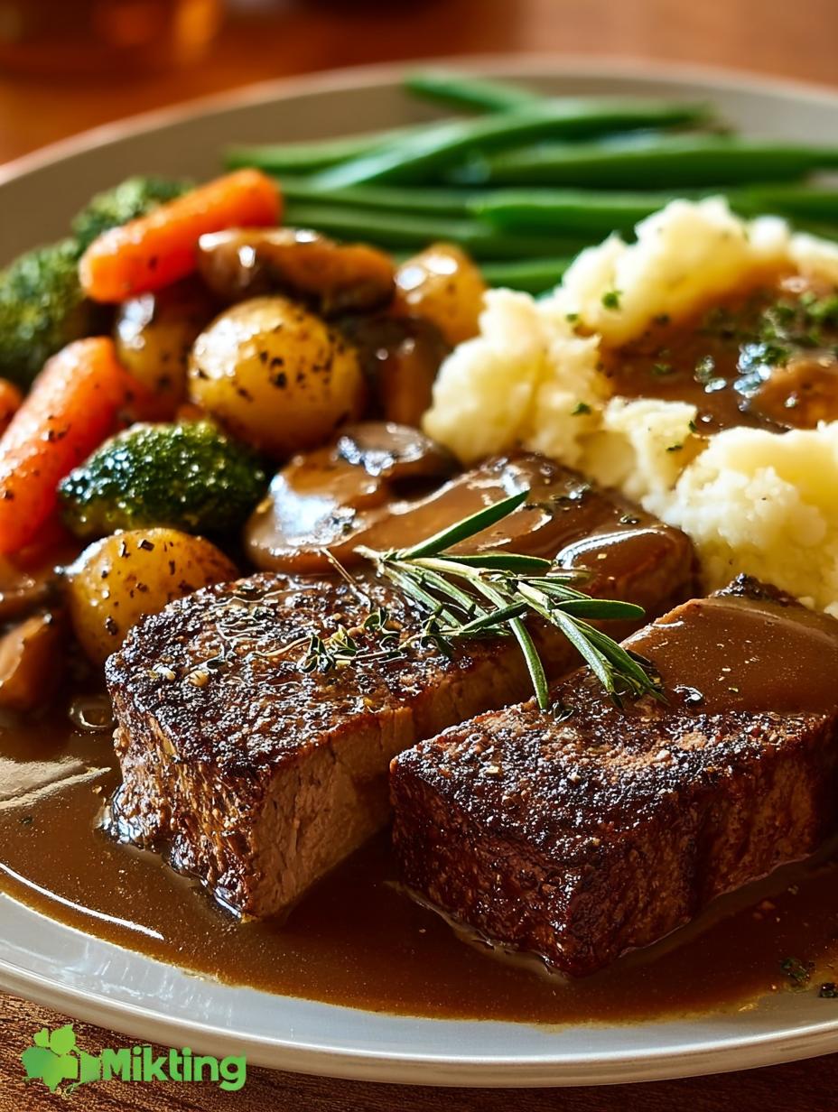 Crockpot Cube Steak with Gravy: 7 Easy Steps to Comfort - Crockpot Cube Steak with - additional detail