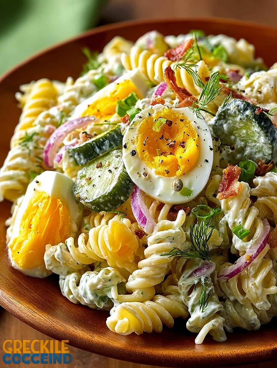Dill Pickle Pasta Salad: 5 Bold Flavors for Summer Gatherings - Dill Pickle Pasta Salad - additional detail