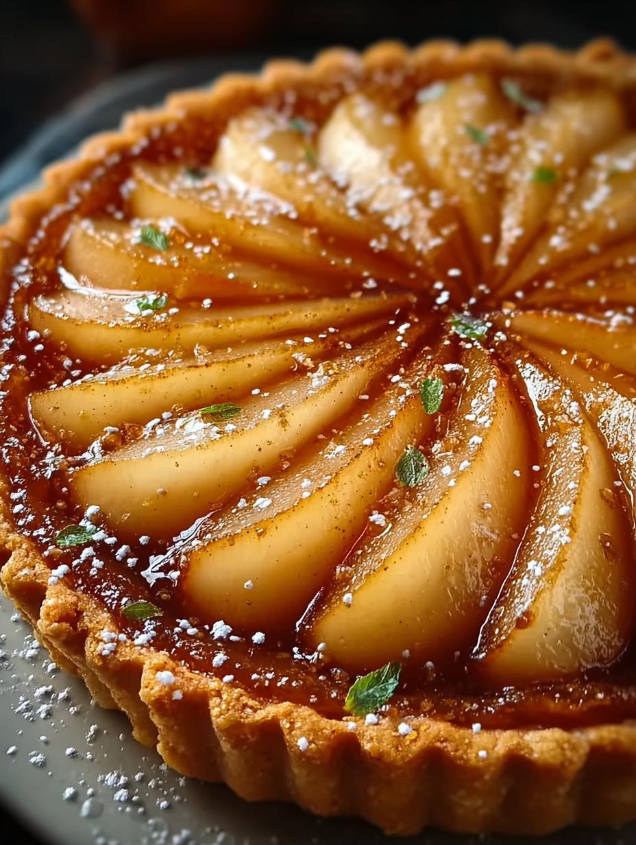 Elegant Christmas Pear Tart: 7 Steps to Gourmet Delight - Elegant Christmas Pear Tart - main visual representation
