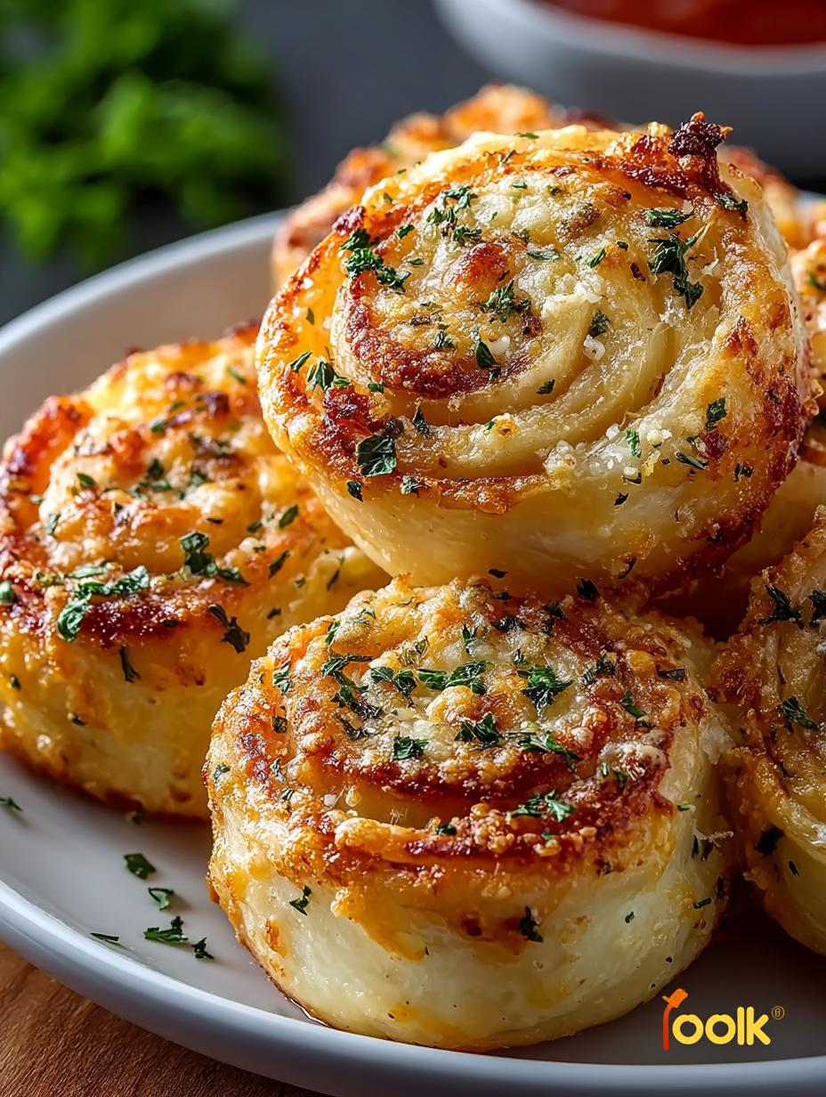 Delicious Garlic Parmesan Pizza Rolls You Must Try - Garlic Parmesan Pizza Rolls - main visual representation