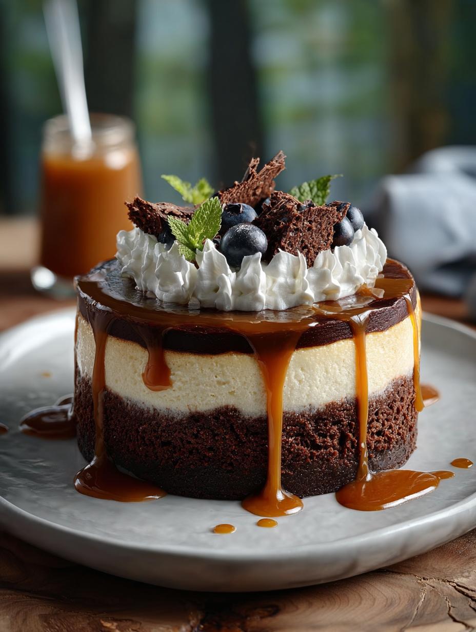 Harry Potter Chocolate Bottom Butterbeer Cheesecake - Harry Potter Chocolate Bottom - main visual representation