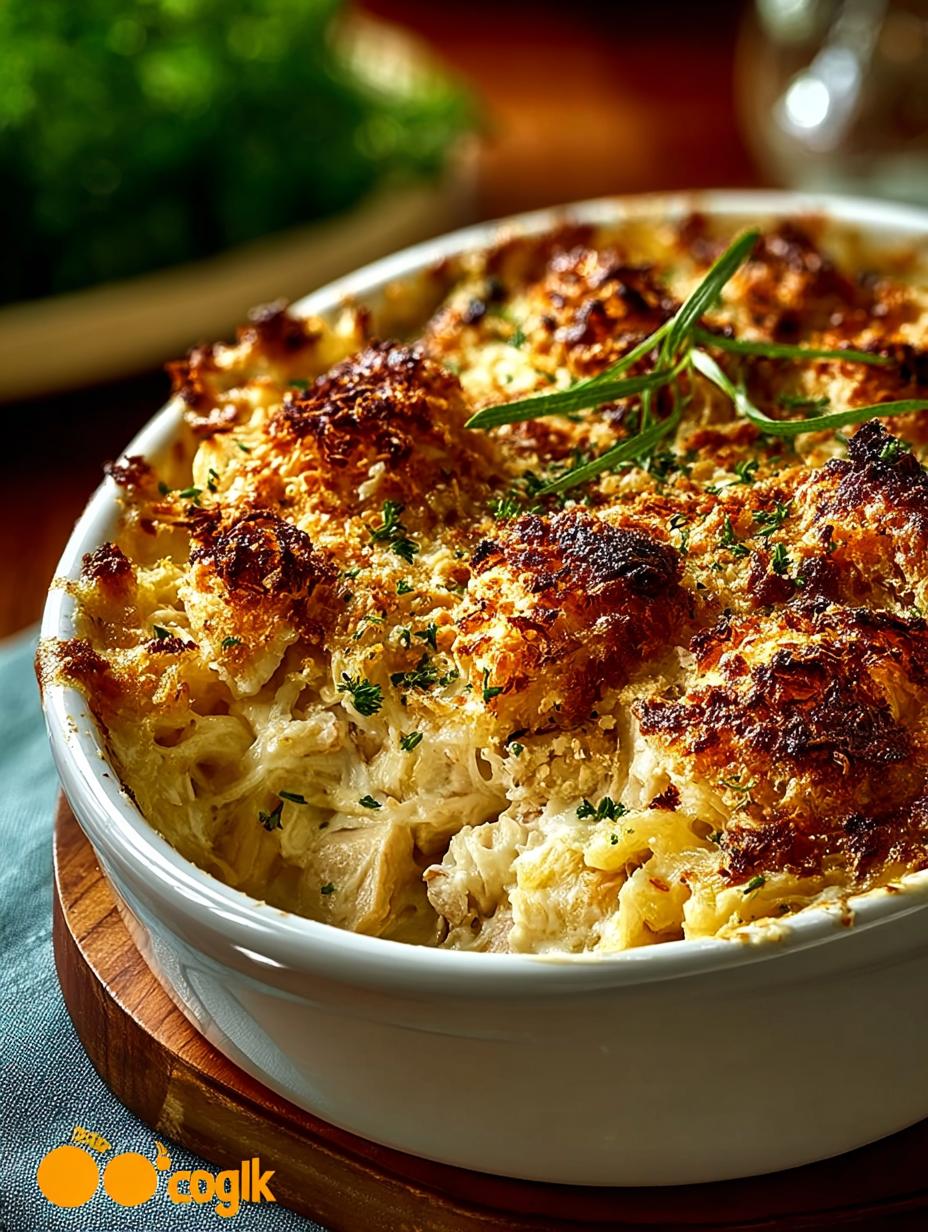 Delicious Million Dollar Chicken Casserole Recipe - Million Dollar Chicken Casserole - main visual representation