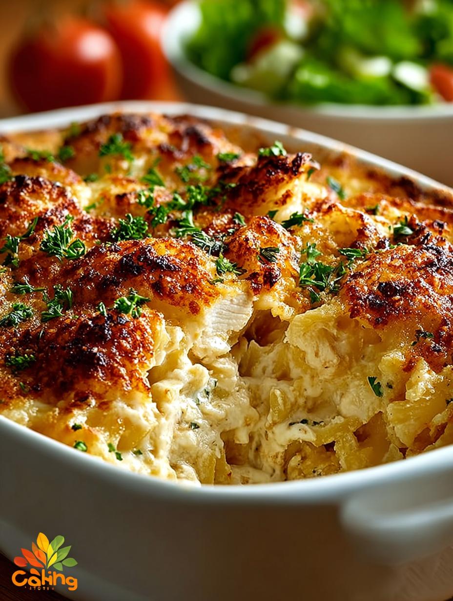 Delicious Million Dollar Chicken Casserole Recipe - Million Dollar Chicken Casserole - additional detail