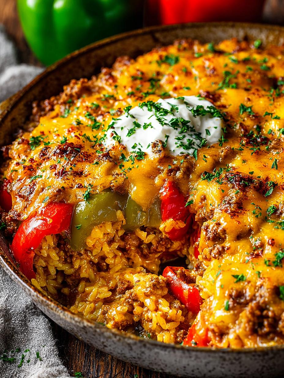 Easy Stuffed Pepper Casserole: 5 Flavorful Steps - Stuffed Pepper Casserole - main visual representation