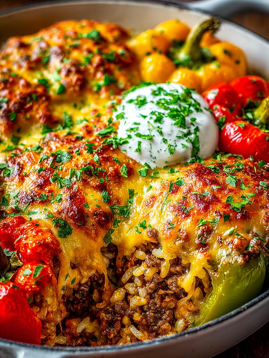 Stuffed Pepper Casserole