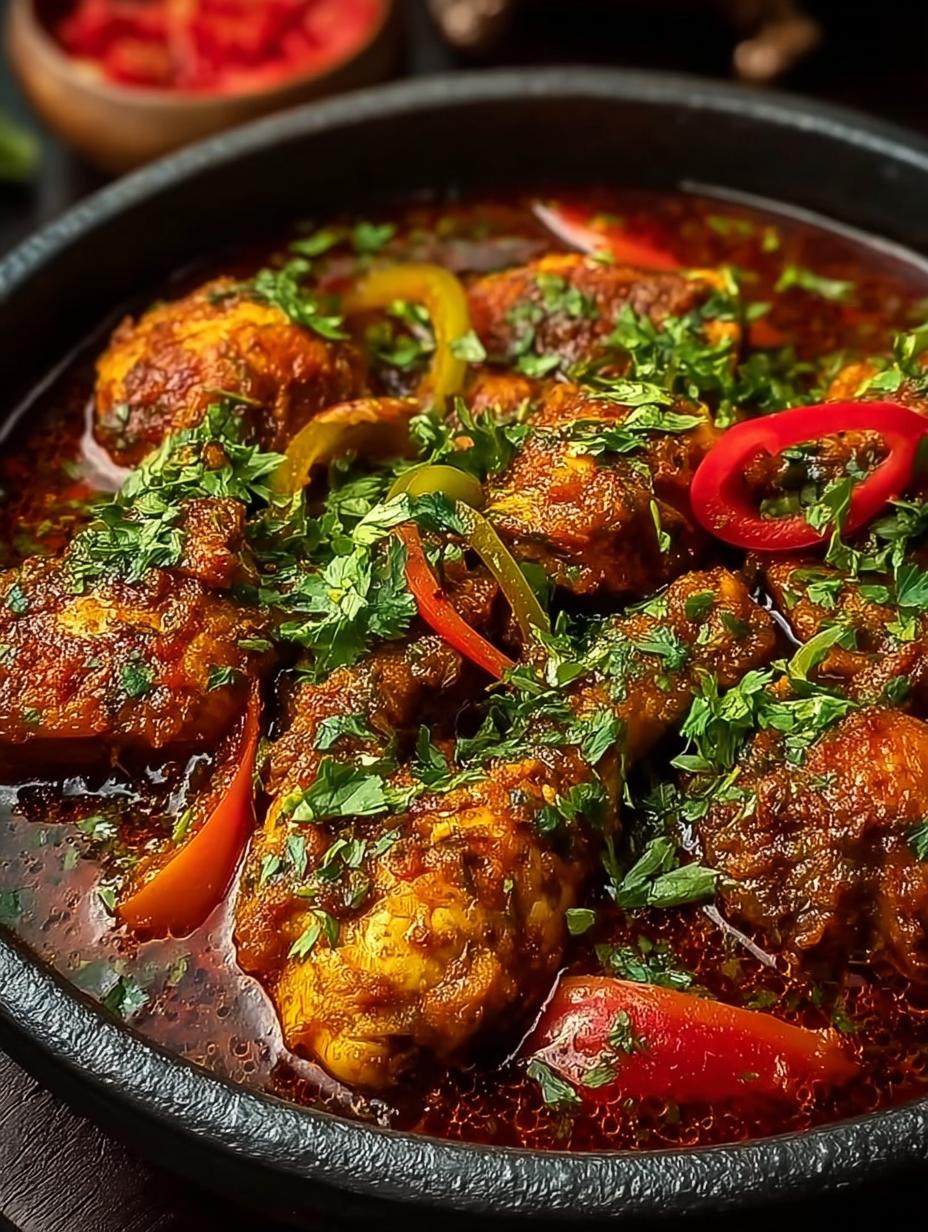 Traditional Pakistani Chicken Karahi
