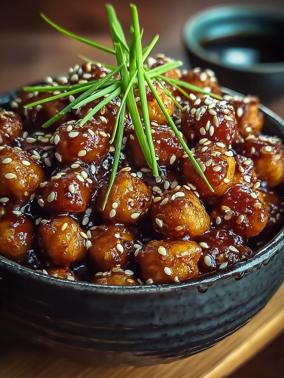 Vegan Sticky Sesame Chickpeas: 5 Irresistible Reasons to Try - Vegan Sticky Sesame Chickpeas - main visual representation