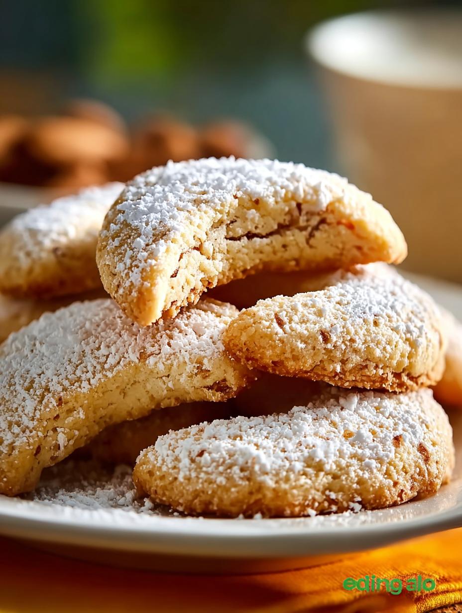 Delicious Almond Crescent Cookies: 10 Amazing Tips - Almond Crescent Cookies - additional detail
